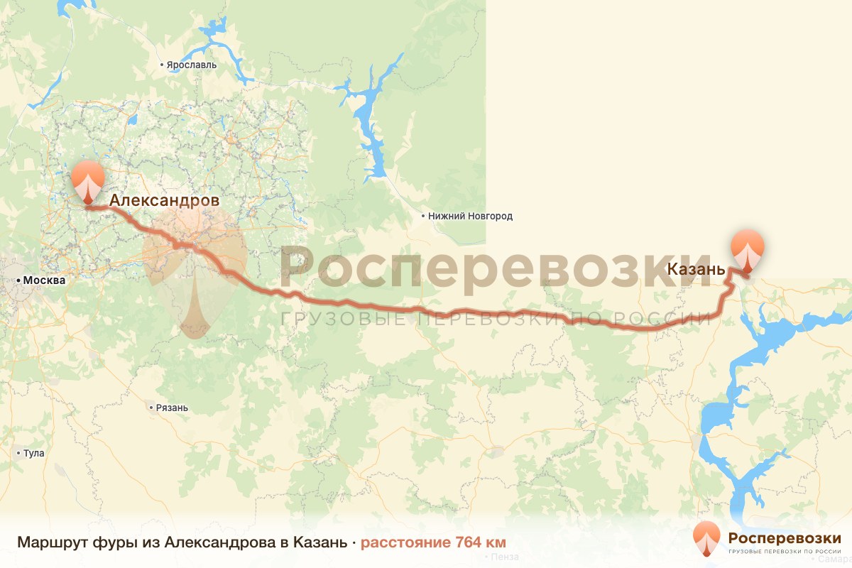 Фура Александров Казань