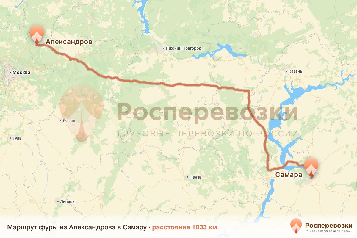 Фура Александров Самара