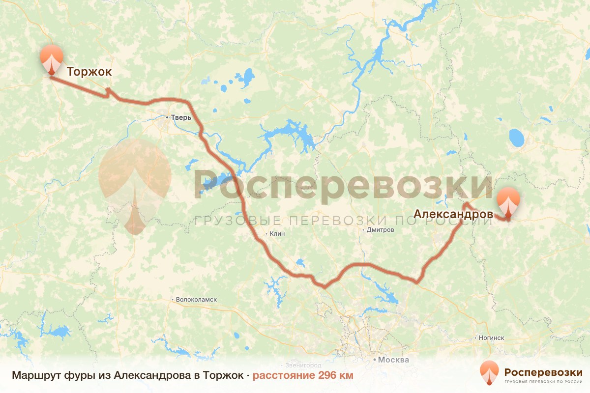 Фура Александров Торжок