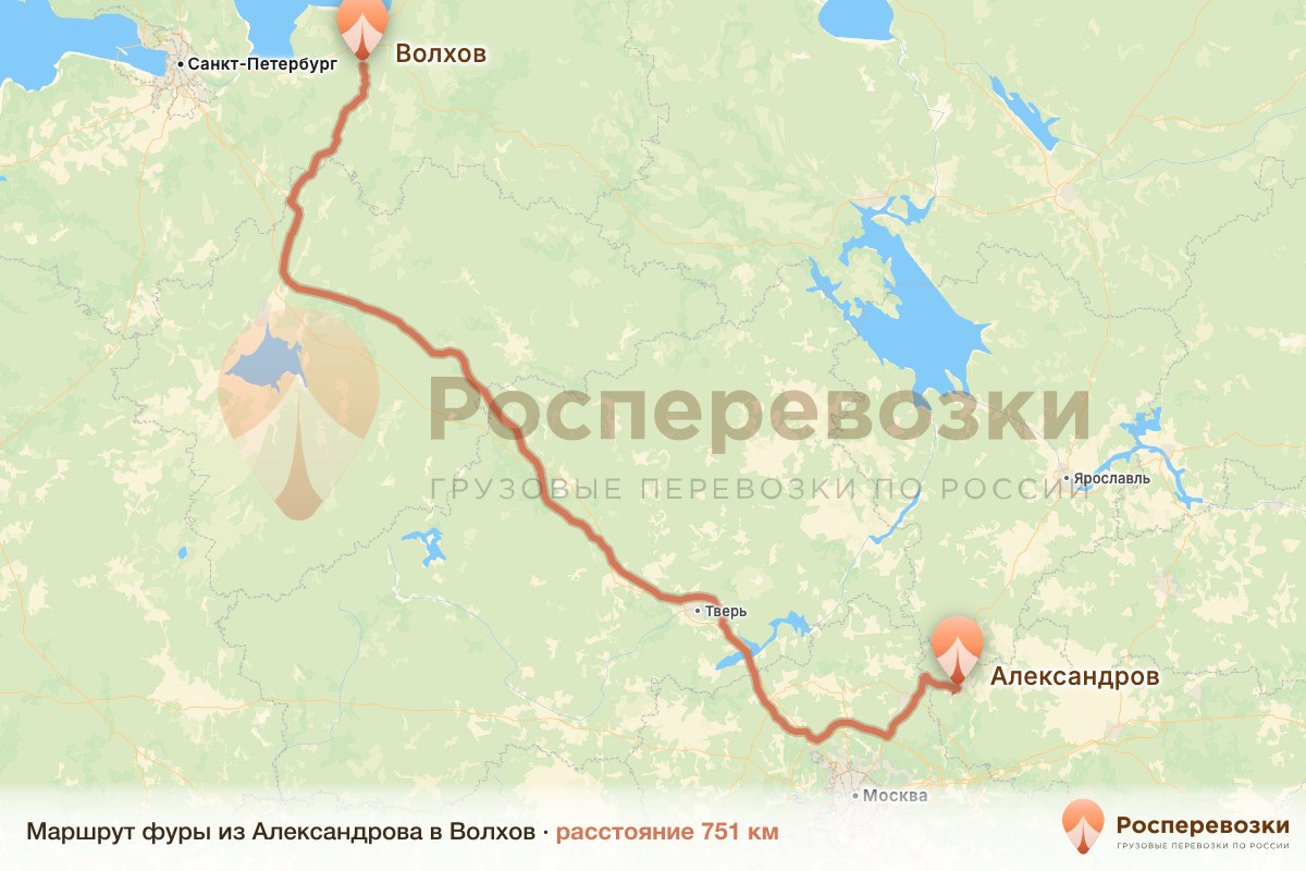 Фура Александров Волхов