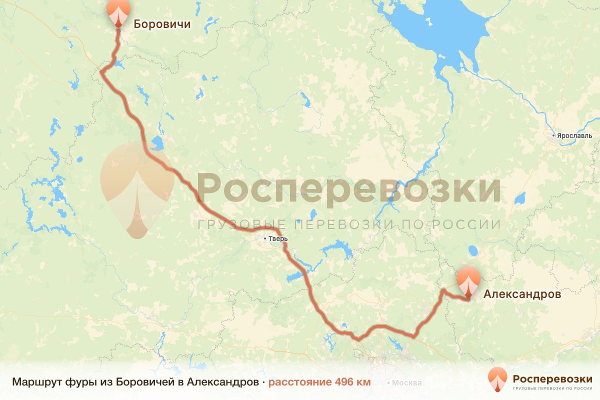 Фура Боровичи Александров