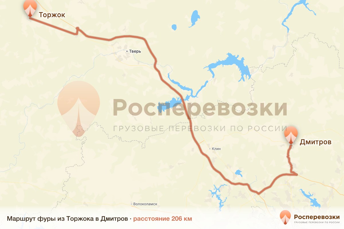 Фура Торжок Дмитров