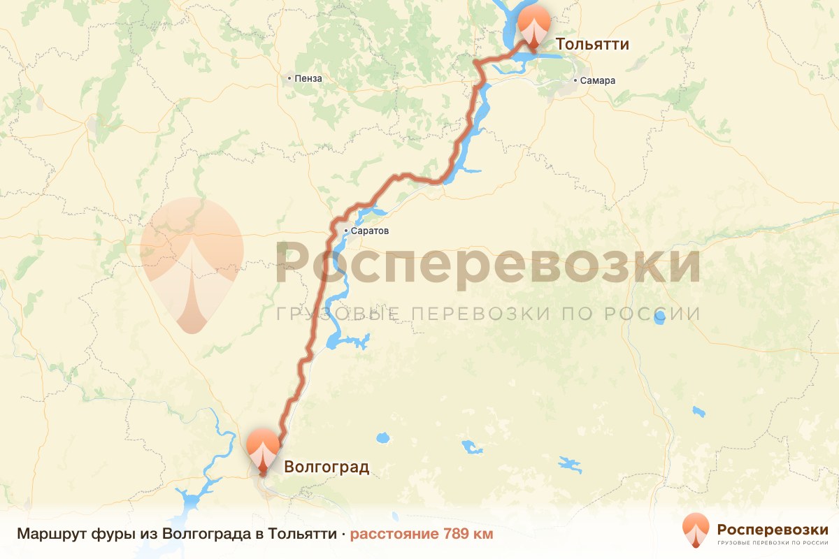 Фура Волгоград Тольятти