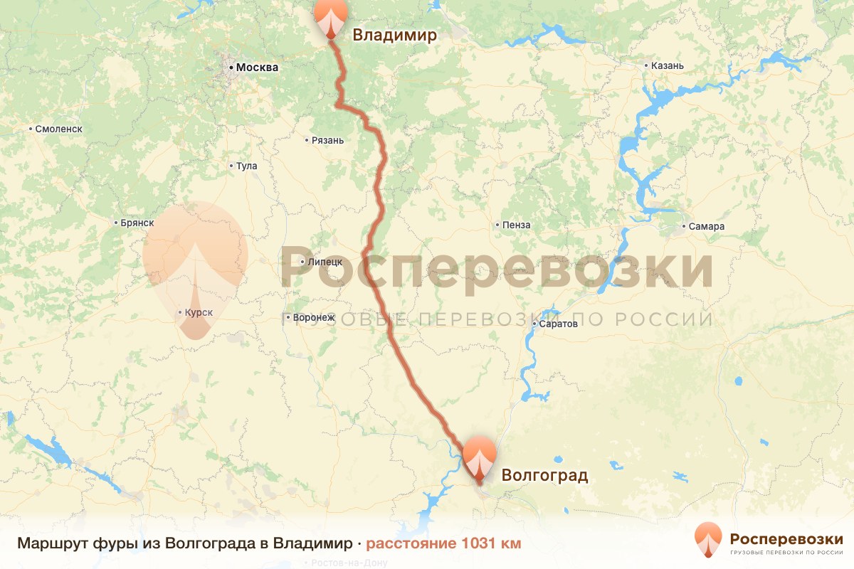 Фура Волгоград Владимир