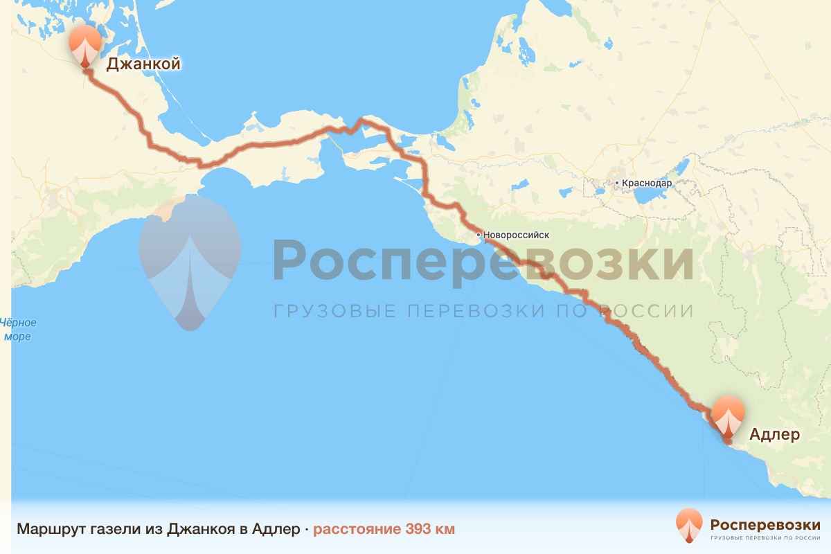 Газель Джанкой Адлер