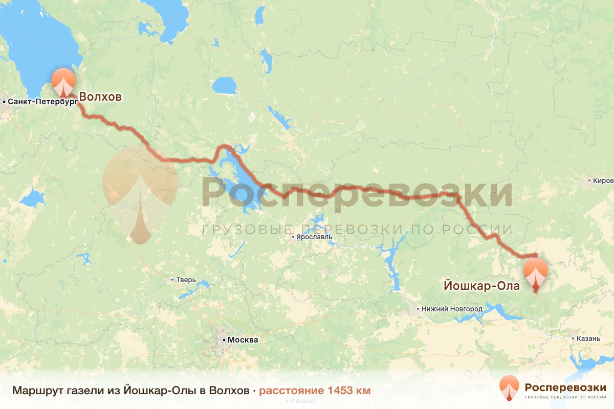 Газель Йошкар-Ола Волхов