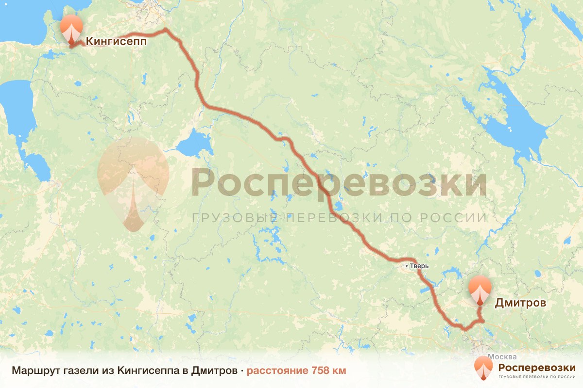 Газель Кингисепп Дмитров