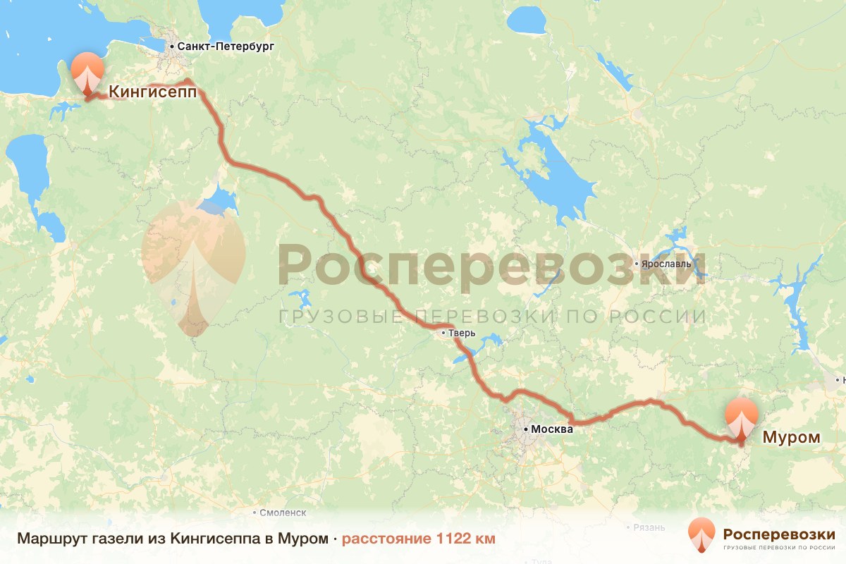 Газель Кингисепп Муром