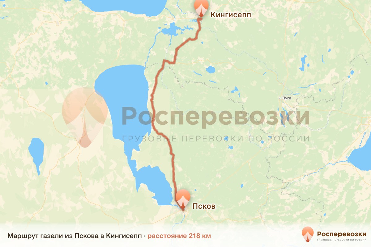 Газель Псков Кингисепп