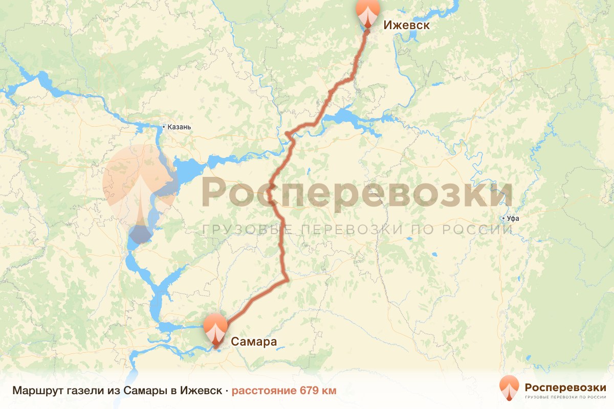 Газель Самара Ижевск