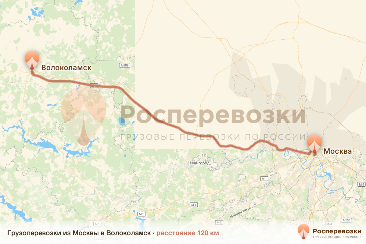 Грузоперевозки Москва Волоколамск