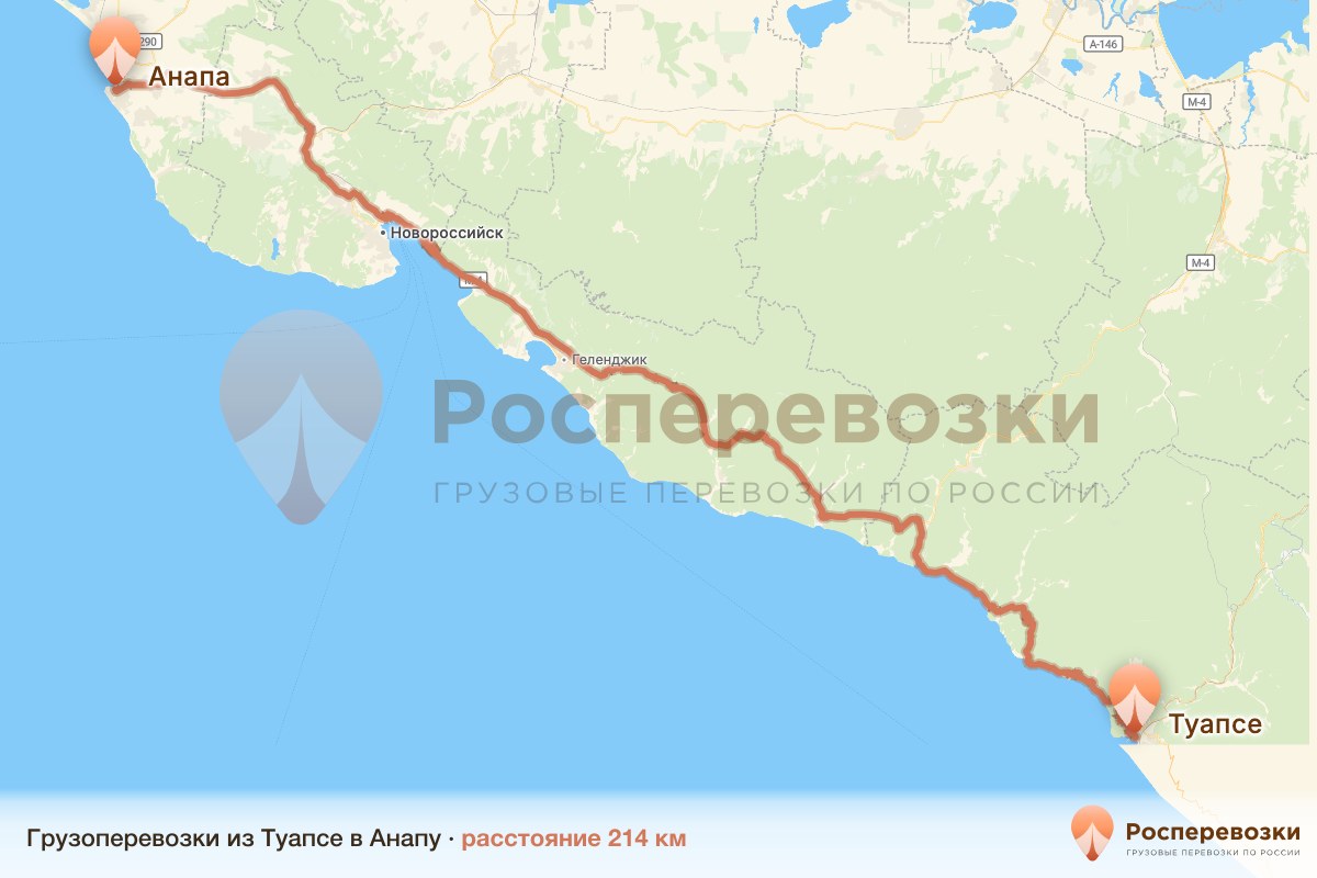 Грузоперевозки Туапсе Анапа
