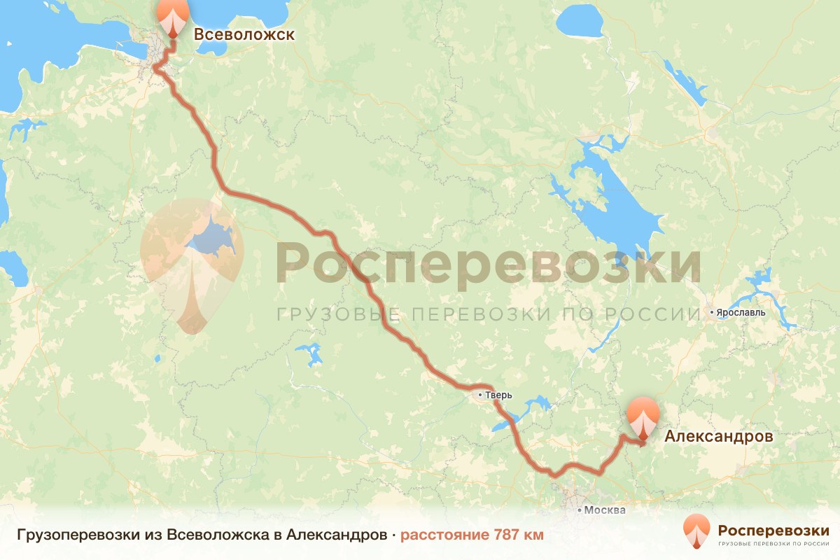 Грузоперевозки Всеволожск Александров