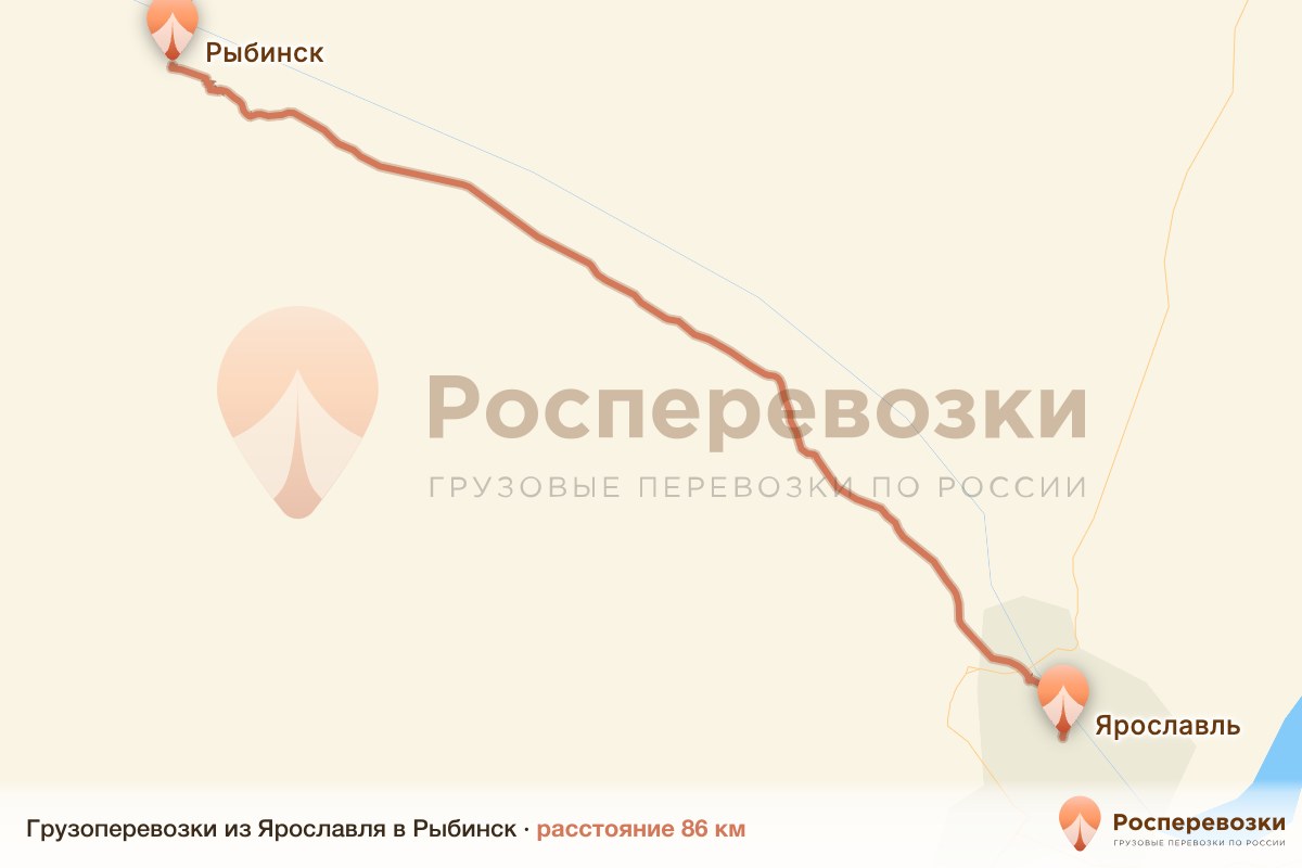 Грузоперевозки Ярославль Рыбинск