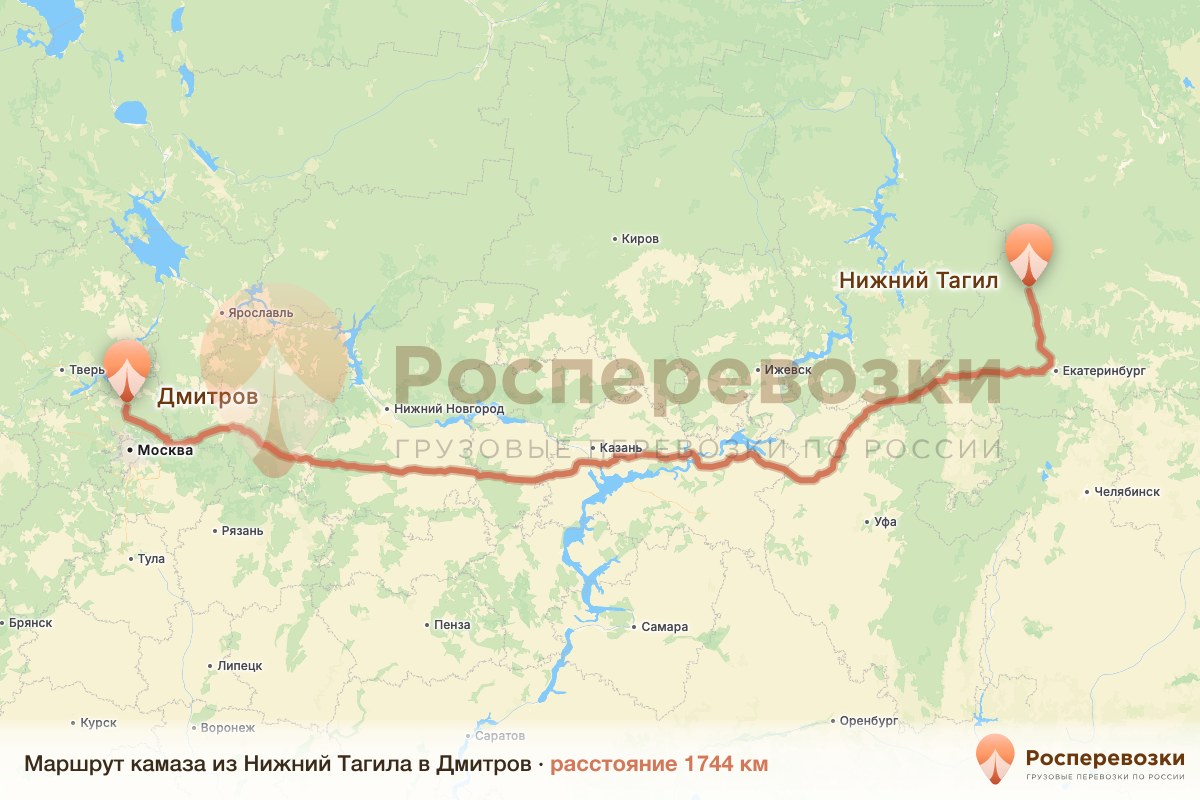 Камаз Нижний Тагил Дмитров