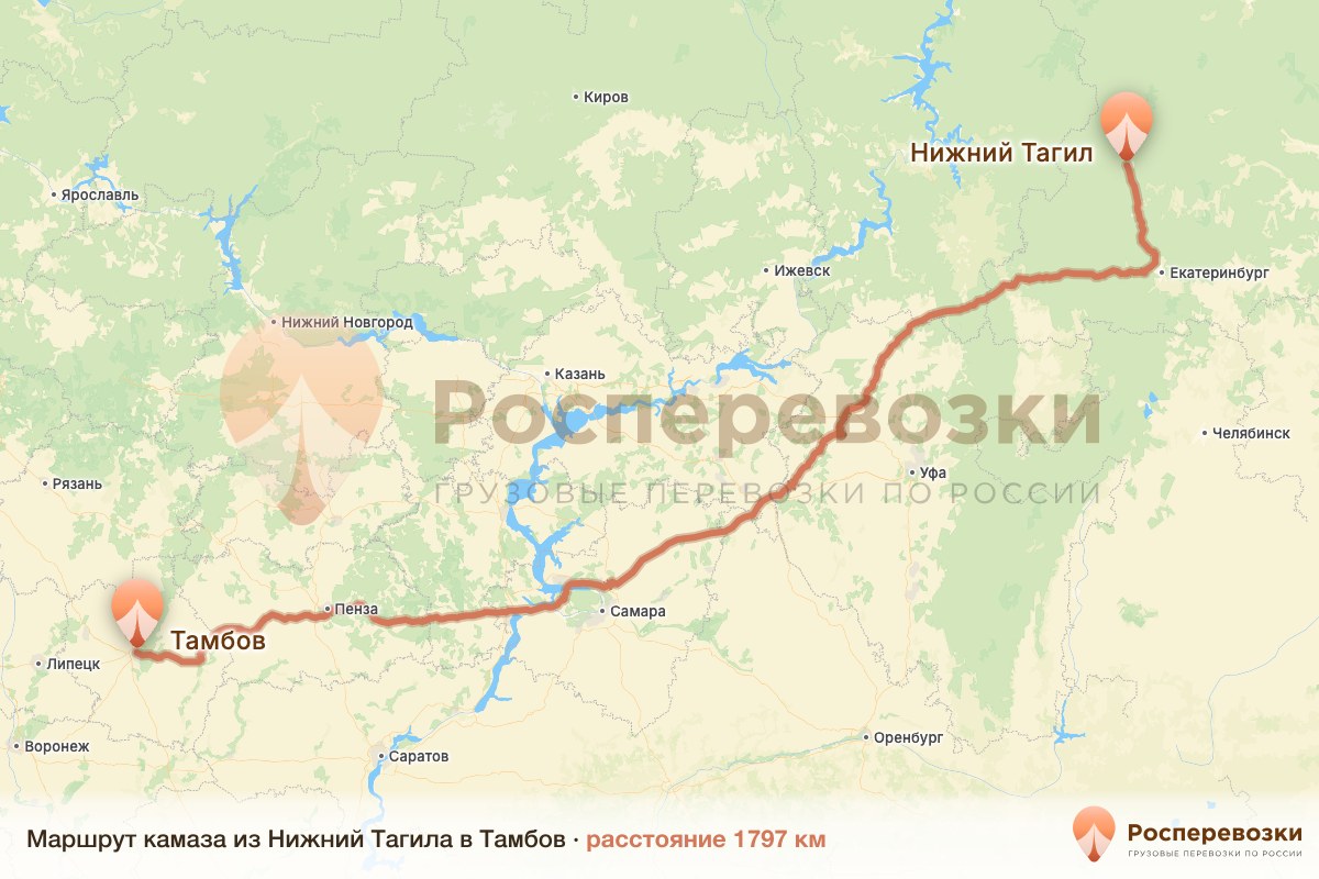 Камаз Нижний Тагил Тамбов