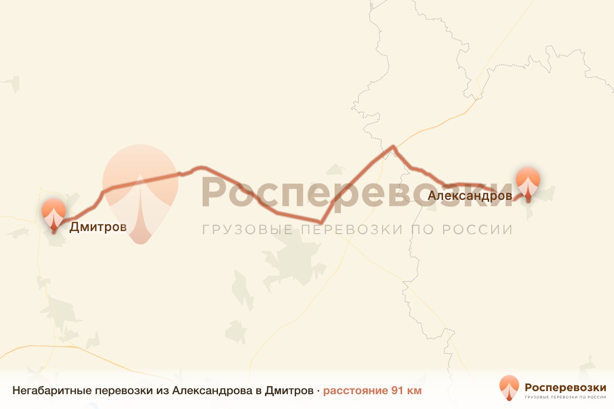 Негабарит Александров Дмитров
