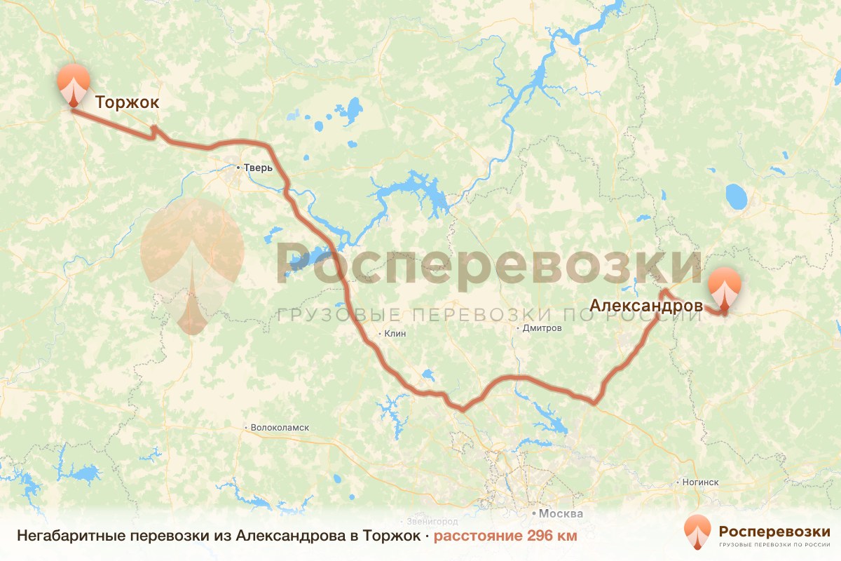 Негабарит Александров Торжок
