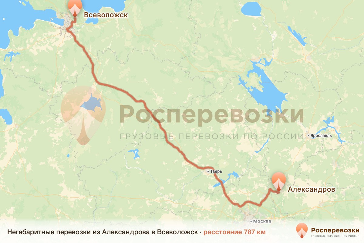 Негабарит Александров Всеволожск