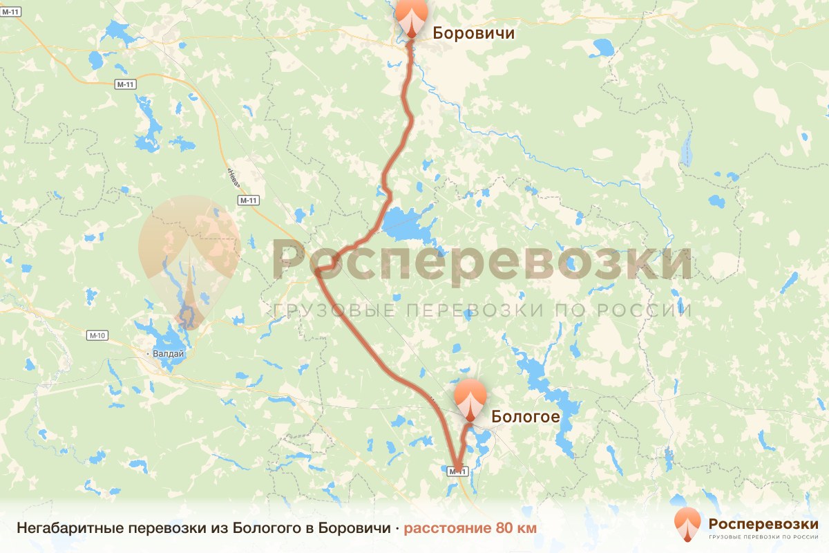 Негабарит Бологое Боровичи