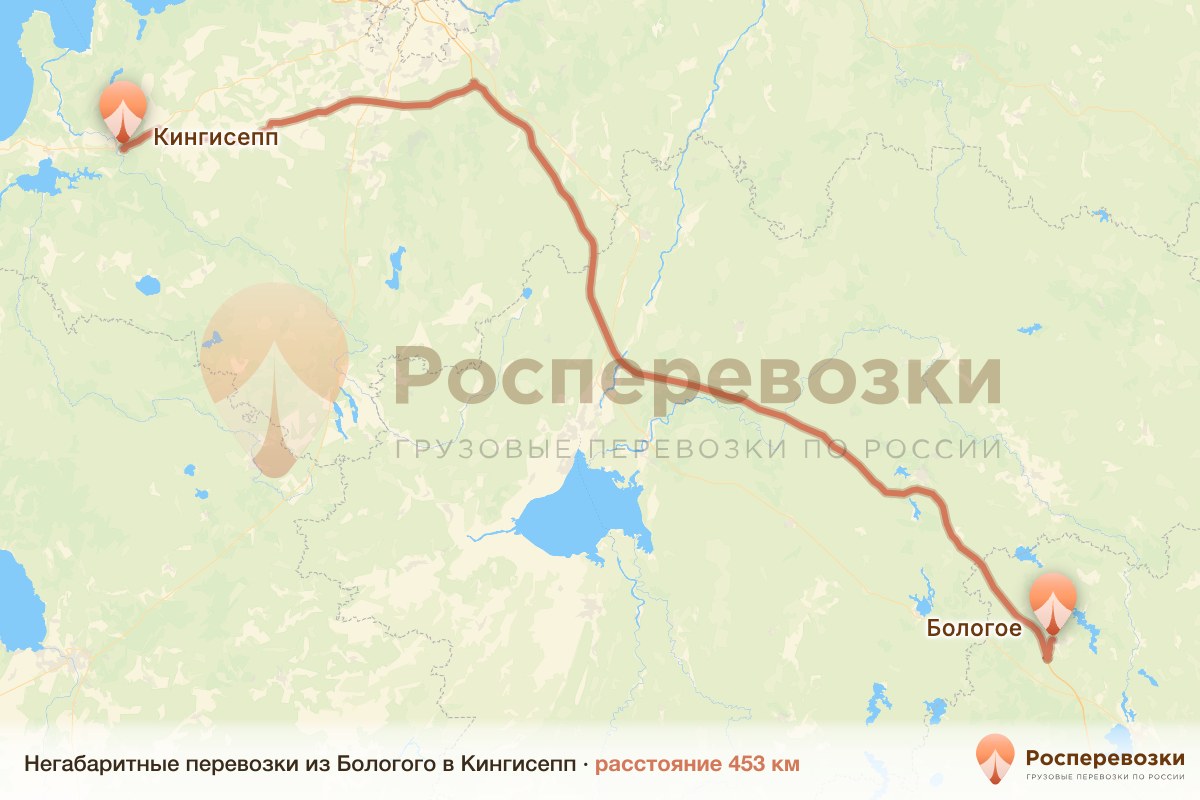 Негабарит Бологое Кингисепп
