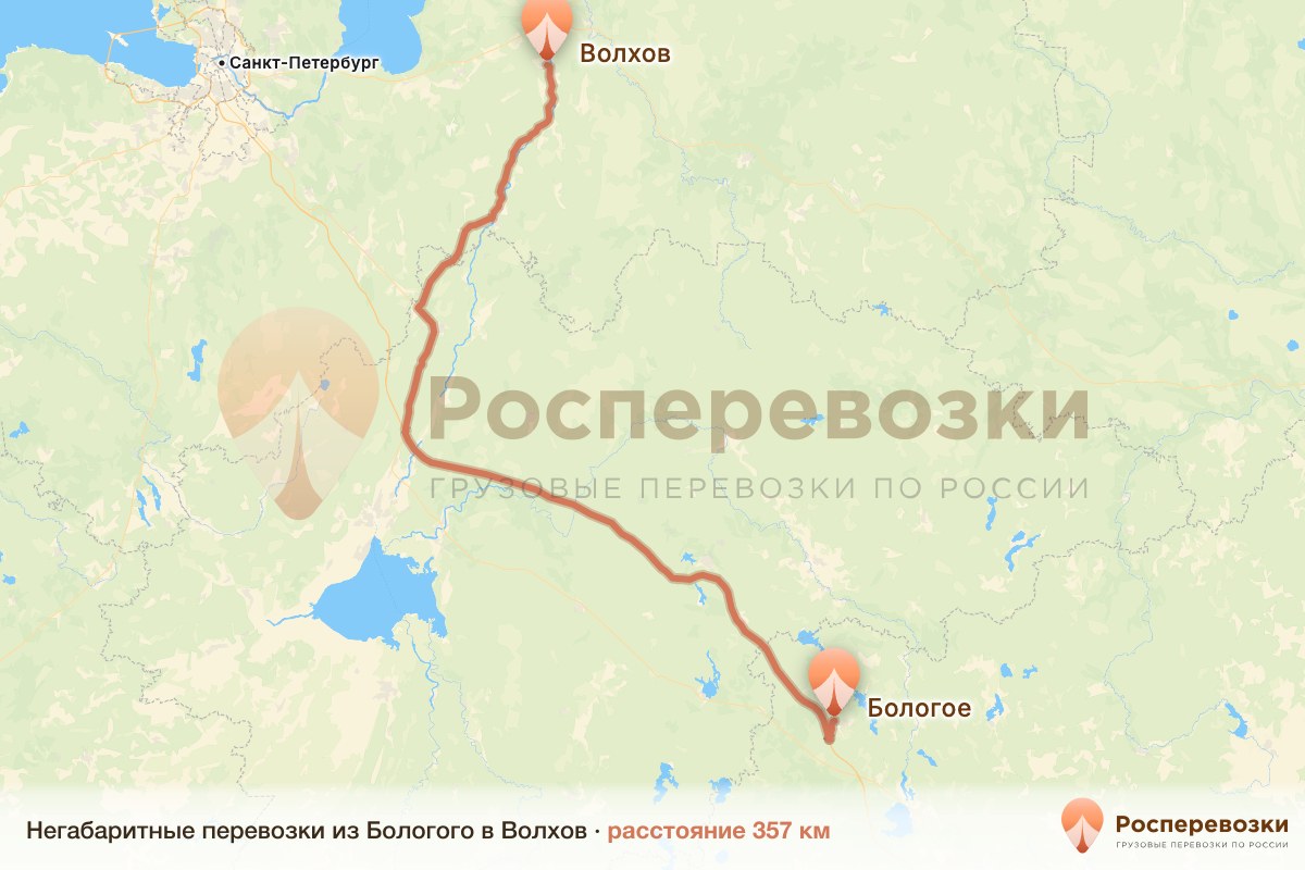 Негабарит Бологое Волхов