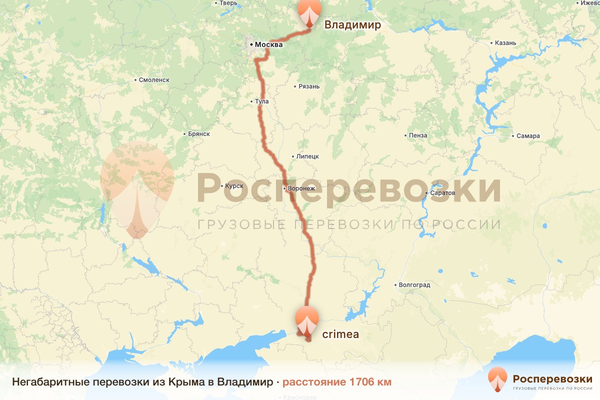Негабарит Крым Владимир