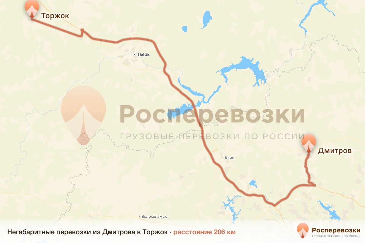 Негабарит Дмитров Торжок