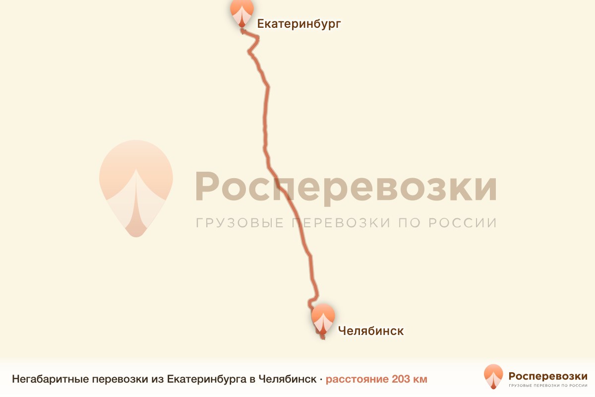 Негабарит Екатеринбург Челябинск