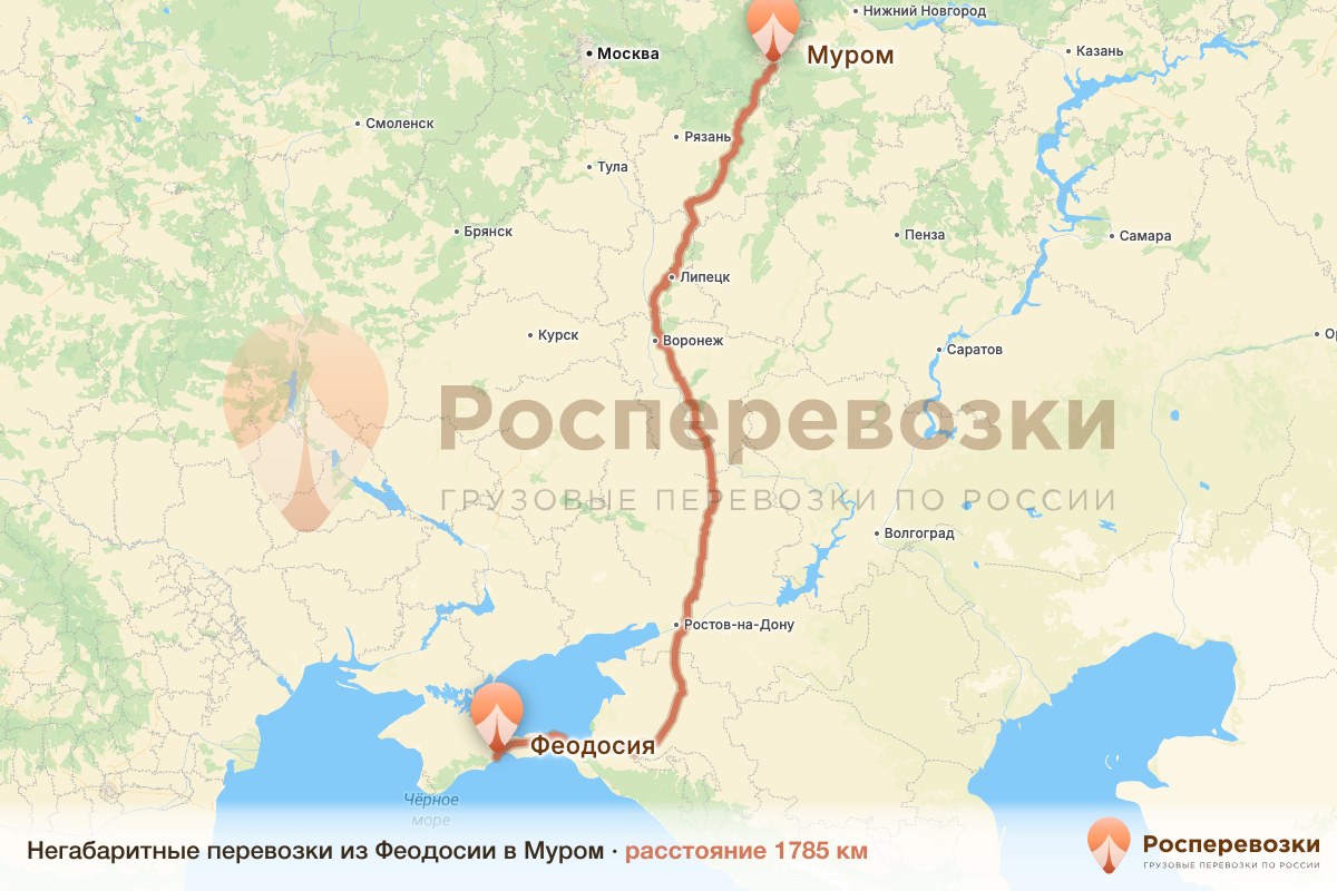 Негабарит Феодосия Муром