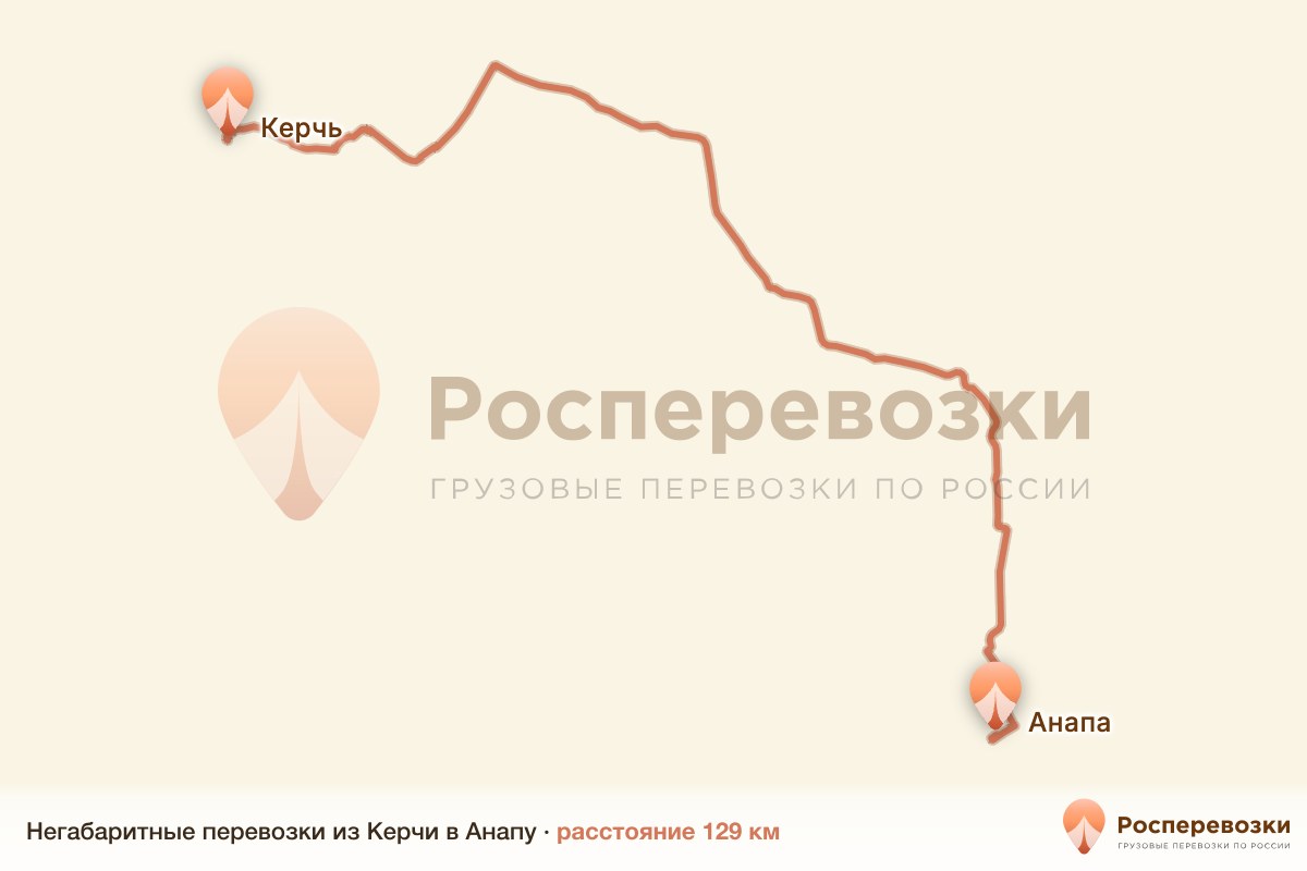 Негабарит Керчь Анапа