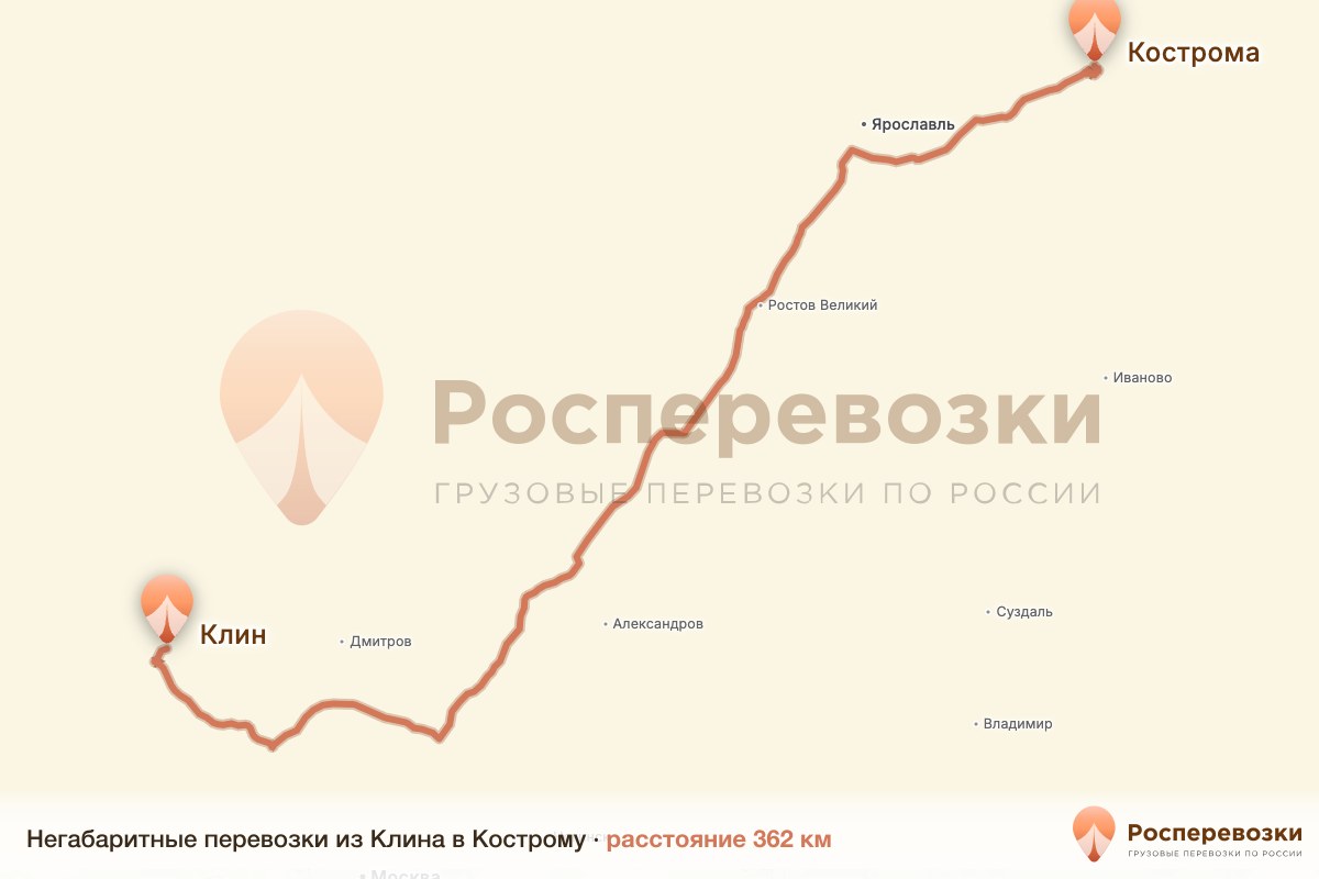 Негабарит Клин Кострома