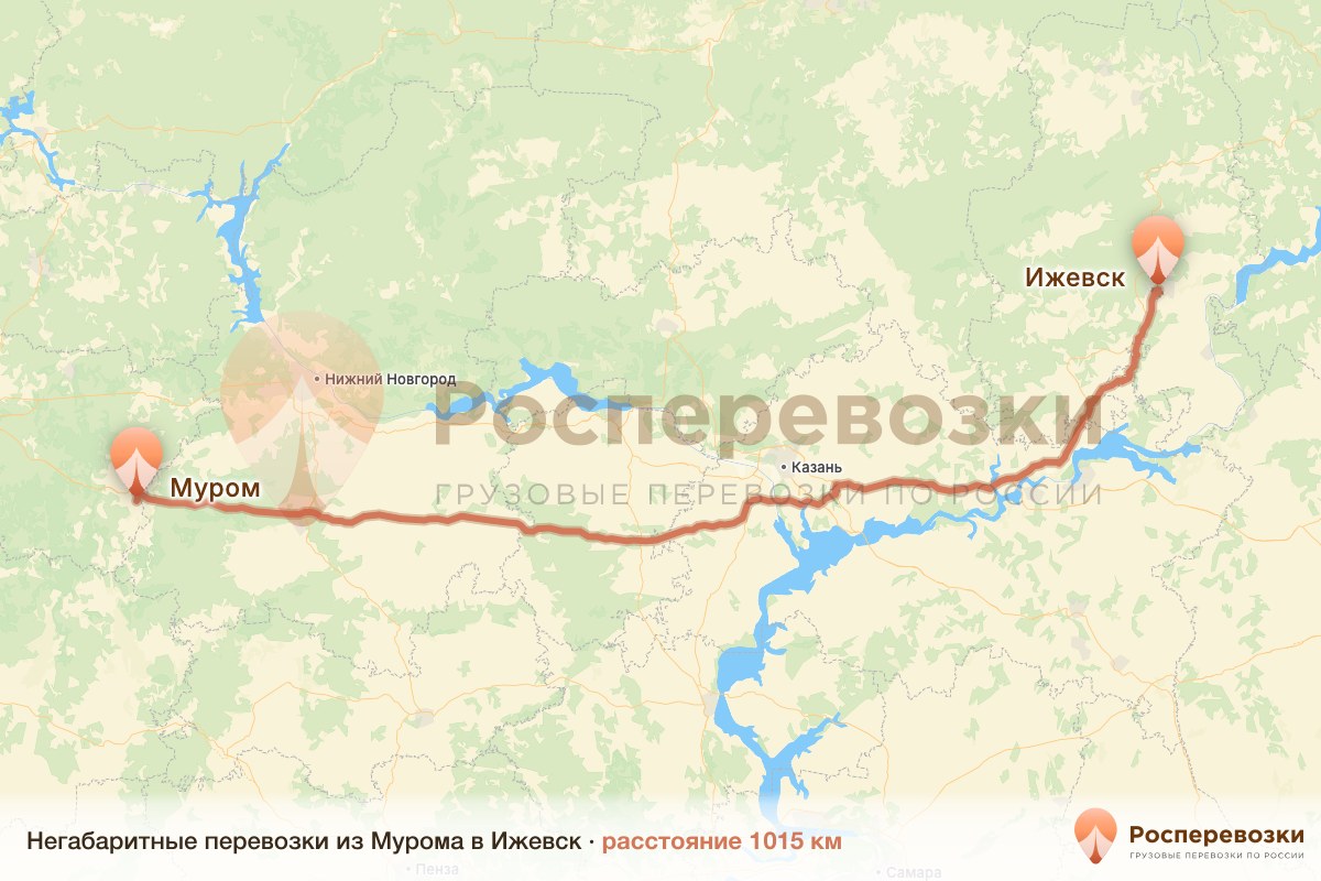 Негабарит Муром Ижевск
