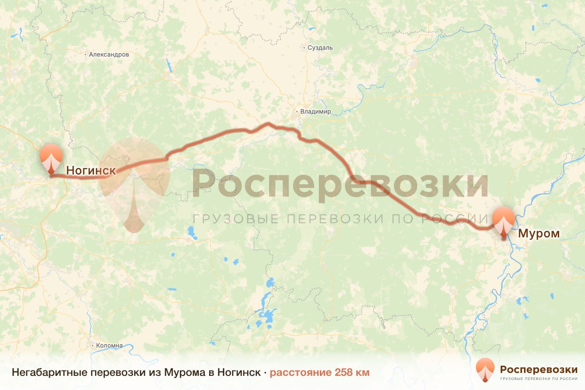 Негабарит Муром Ногинск