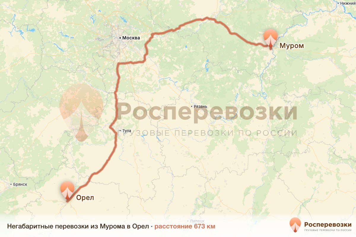 Негабарит Муром Орел
