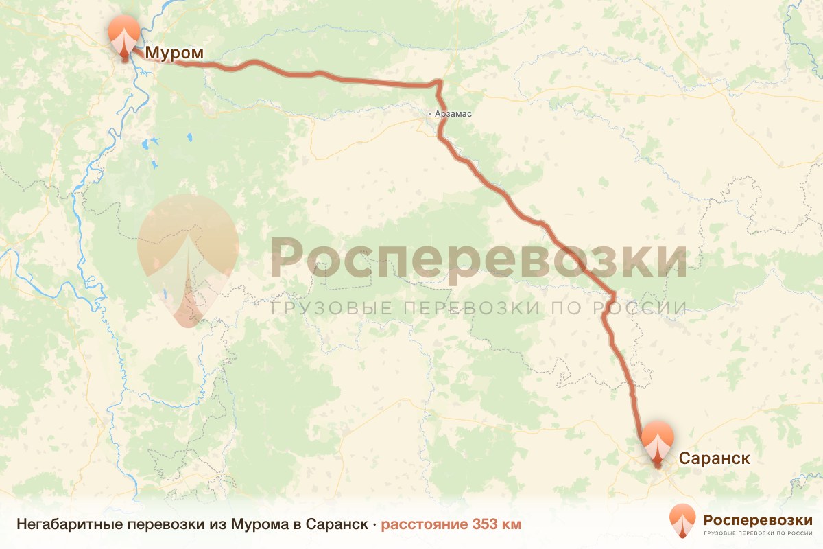 Негабарит Муром Саранск
