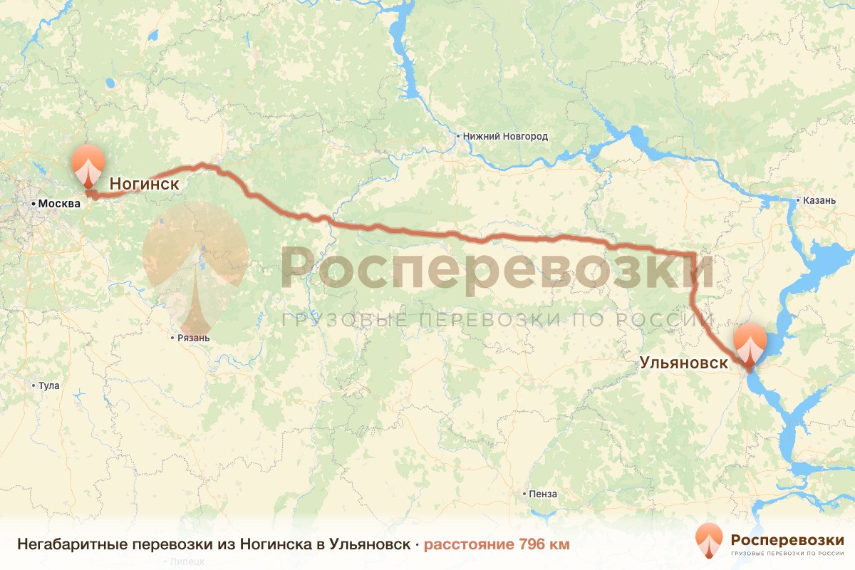 Негабарит Ногинск Ульяновск
