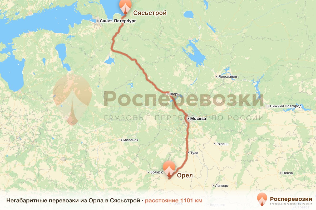 Негабарит Орел Сясьстрой