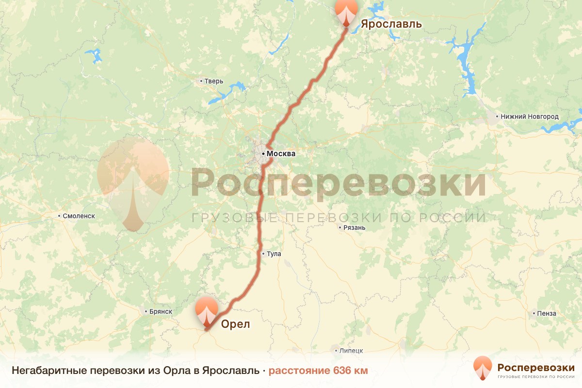Негабарит Орел Ярославль