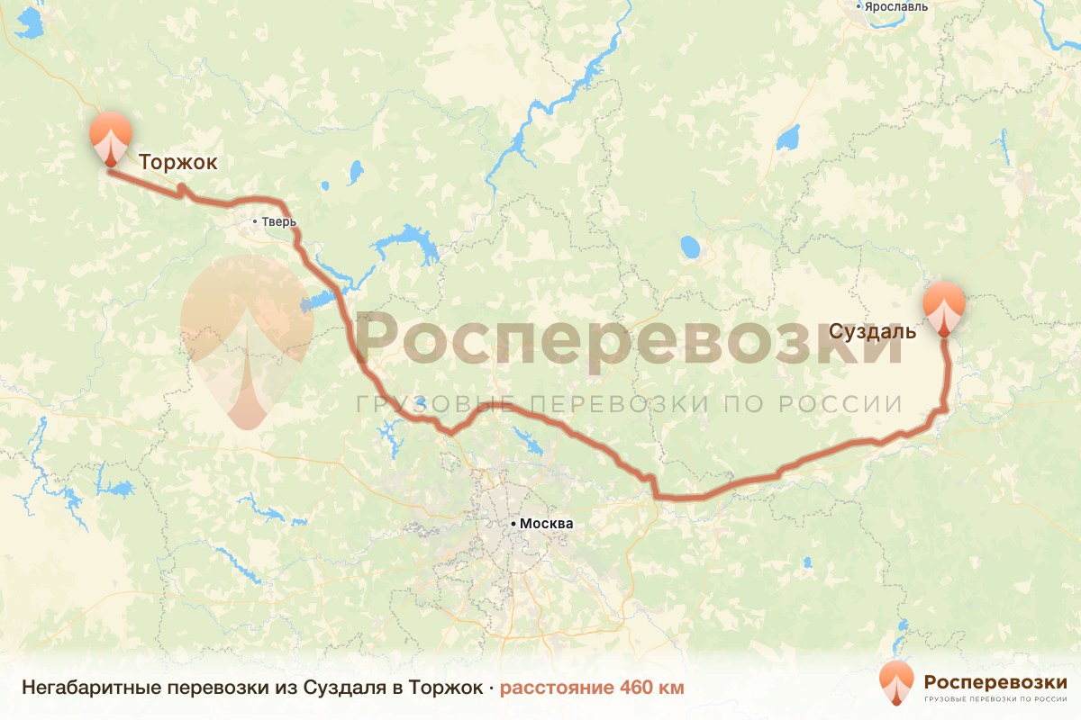 Негабарит Суздаль Торжок