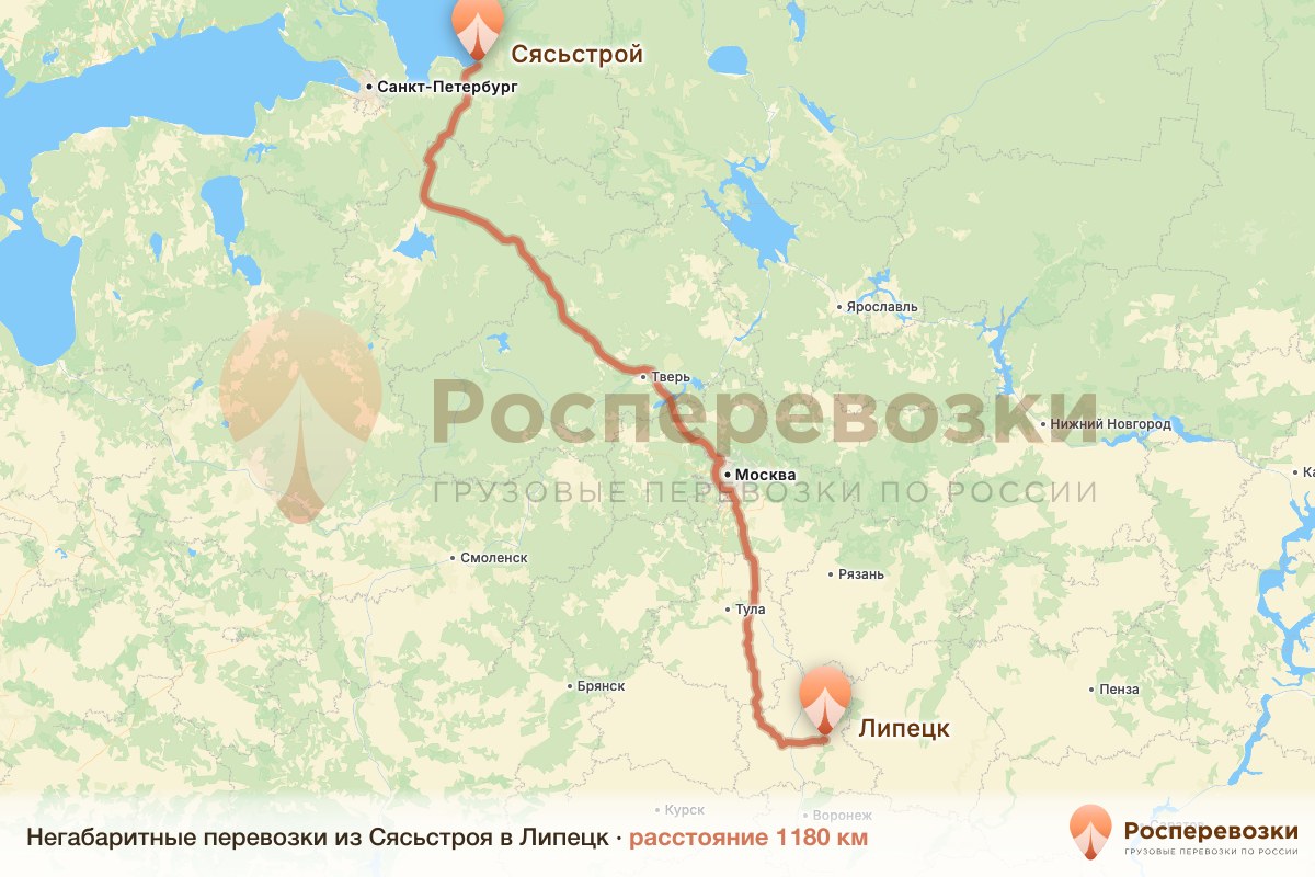 Негабарит Сясьстрой Липецк