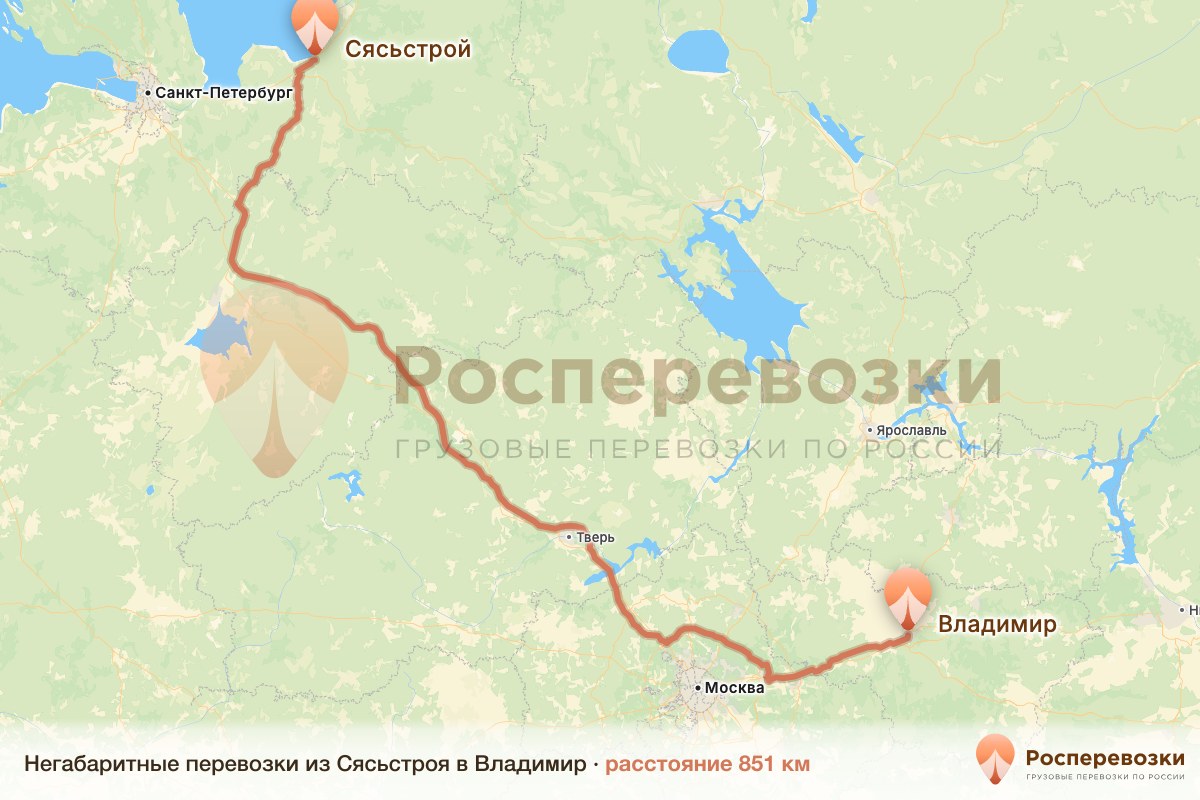Негабарит Сясьстрой Владимир
