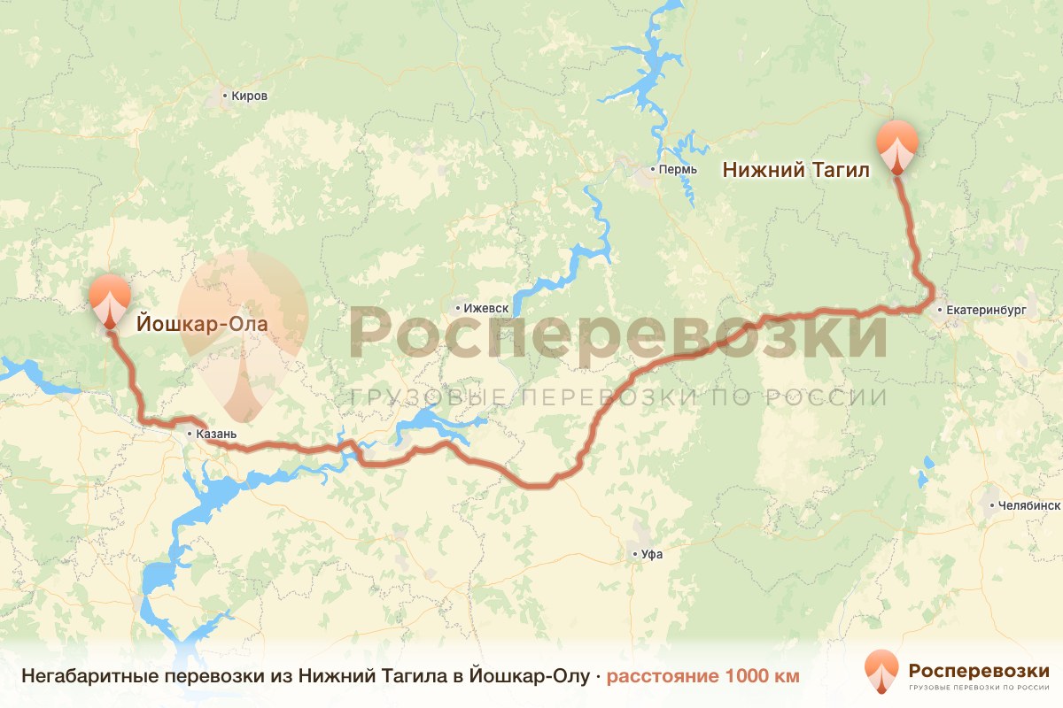 Негабарит Нижний Тагил Йошкар-Ола