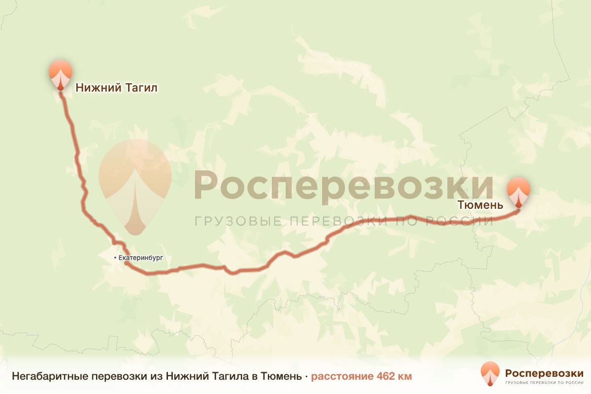 Негабарит Нижний Тагил Тюмень