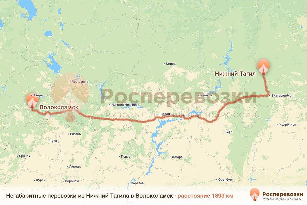 Негабарит Нижний Тагил Волоколамск