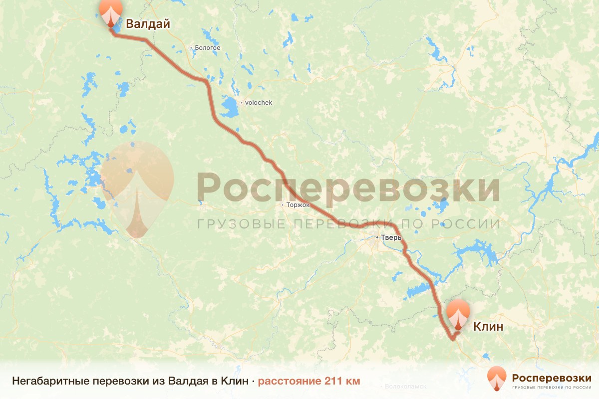 Негабарит Валдай Клин