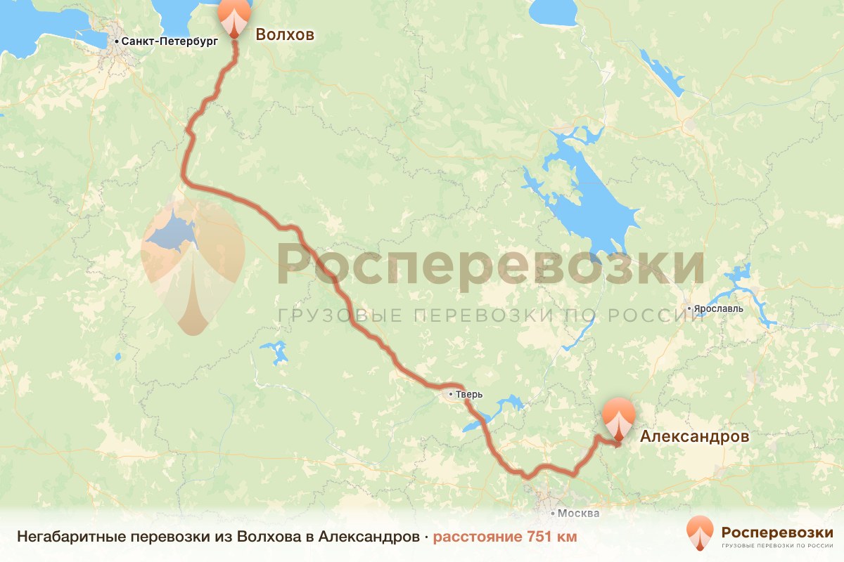 Негабарит Волхов Александров