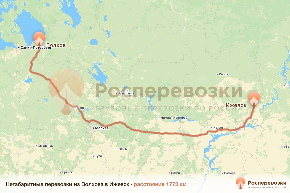 Негабарит Волхов Ижевск