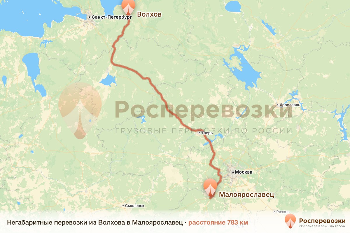 Негабарит Волхов Малоярославец