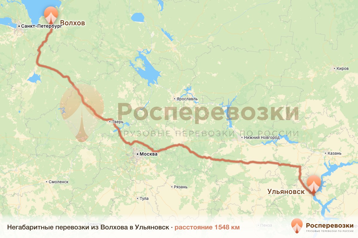 Негабарит Волхов Ульяновск
